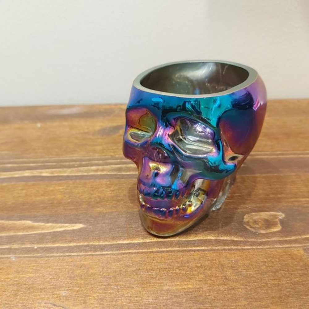 💥3/$10💥 Charmed Aroma Enchanted Berry Skull Candle Holder